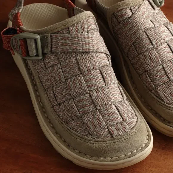 Chaco Shoes WMS SZ 7 Tan Canyon Woven Clog Outdoor Hiking Casual Gorpcore NWOT - Picture 4 of 15